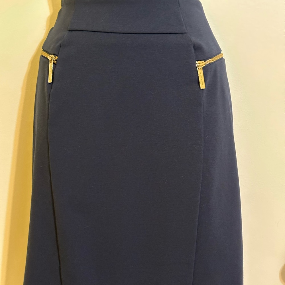 Micheal Kors Pencil Skirt Zipper Decoration